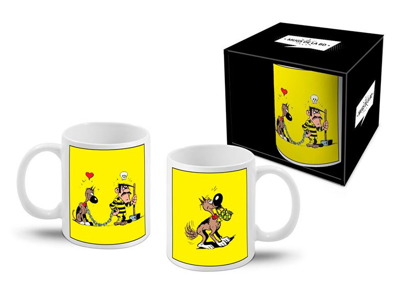 Taza Lucky Luke Dalton & Rantanplan