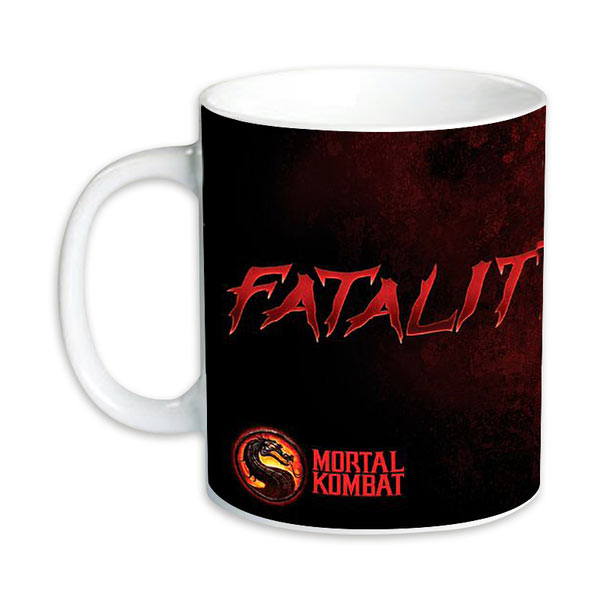 Taza Mortal Kombat. Fatality