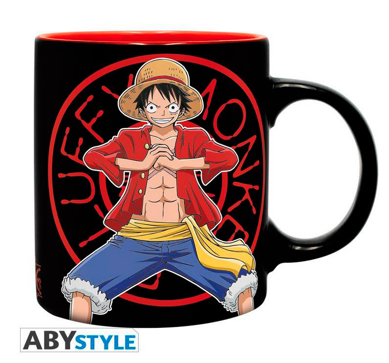 Taza One Piece. Luffy & Calavera Sombrero de Paja