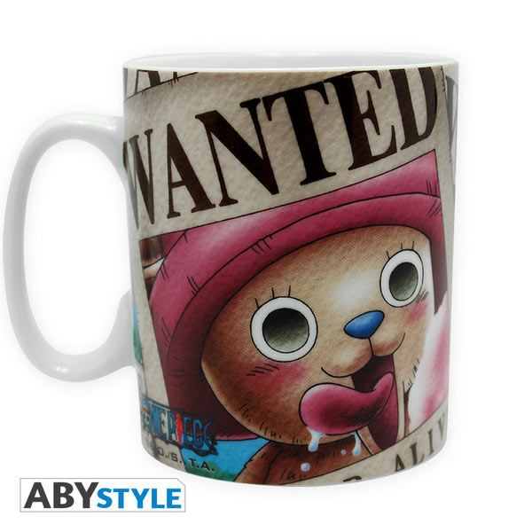 Taza One Piece. Se busca Chopper XL