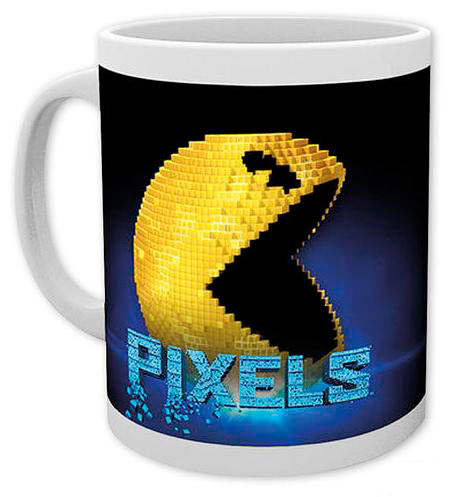Taza Pacman. Pixels