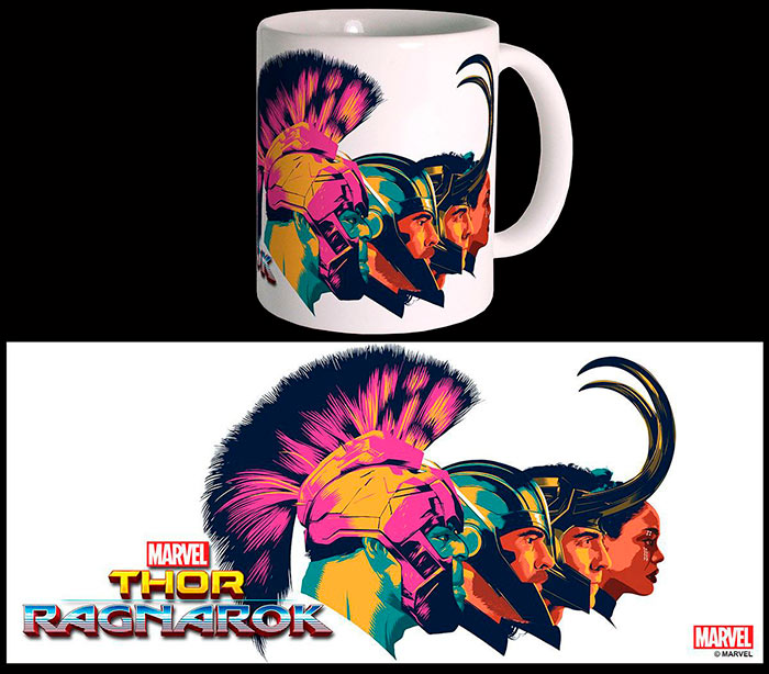 Taza Perfiles. Thor: Ragnarok