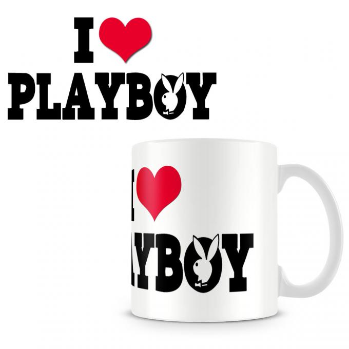 Taza Playboy. I Love Playboy