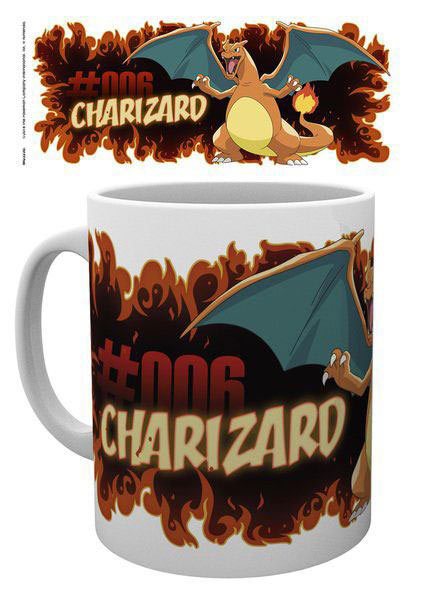 Taza Pokémon Charizard Fire