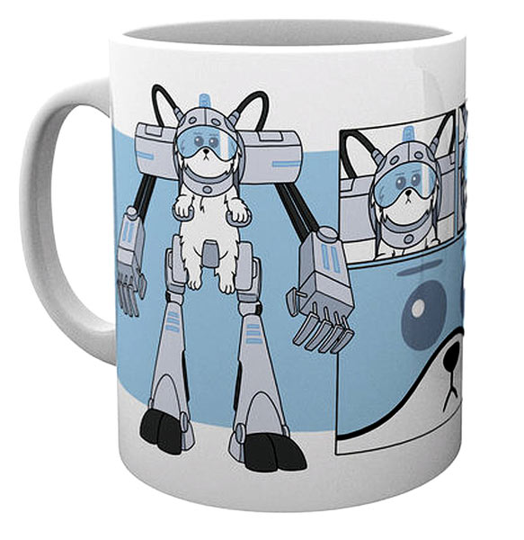 Taza Rick and Morty. Snowball