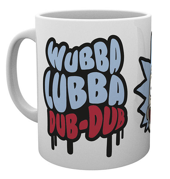 Taza Rick and Morty. Wubba Lubba Dub Dub