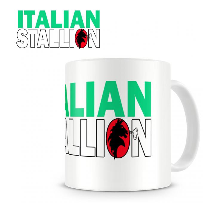 Taza Rocky Balboa. Italian Stallion