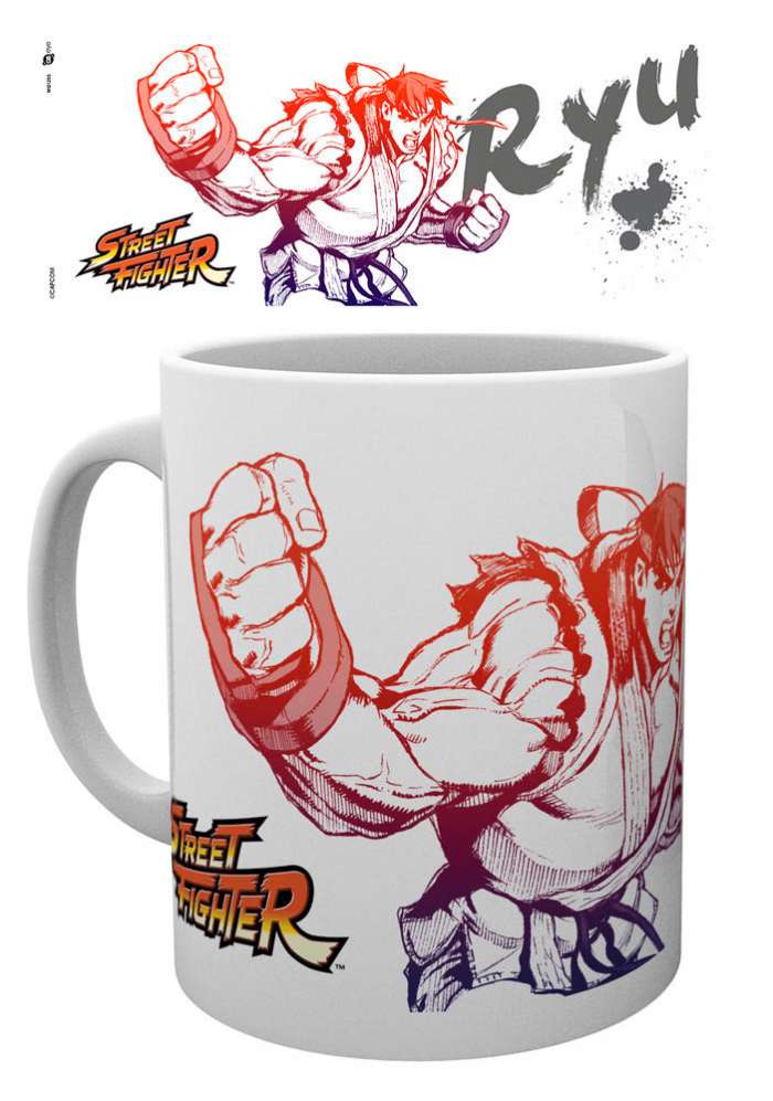 Taza Ryu. Street Fighter. Gaya Entertainment