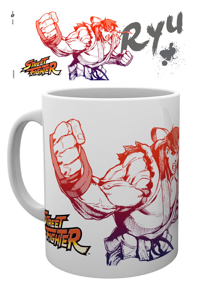 Taza Ryu. Street Fighter. Gaya Entertainment