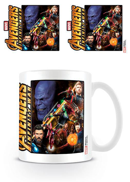 Taza Space Montage. Vengadores: Infinity War