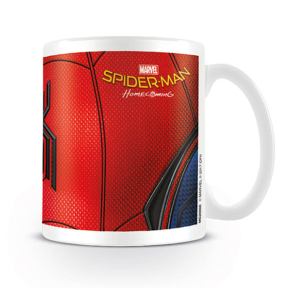 Taza Spiderman: Homecoming. Traje