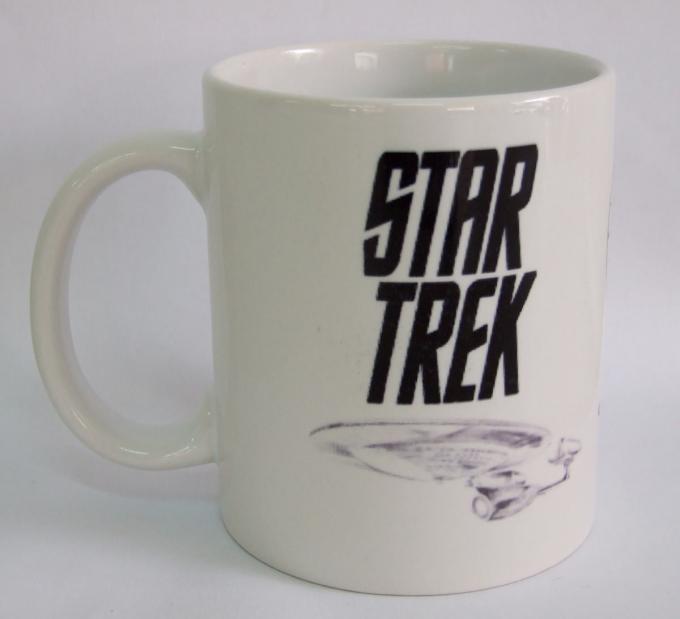 Taza Star Trek. NN1701 USSN Enterprise