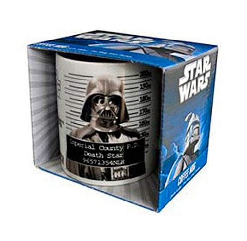 Taza Star Wars. Darth Vader fichado