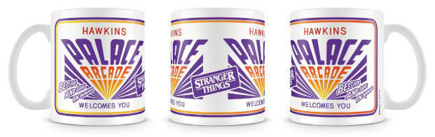 Taza Stranger Things Palace Arcade