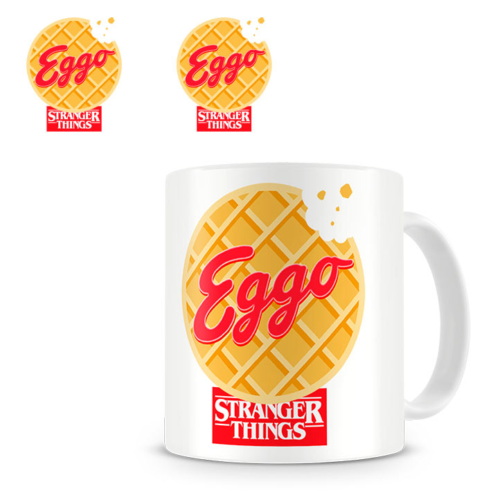 Taza Stranger Things. Eggo