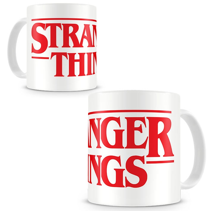 Taza Stranger Things. logo