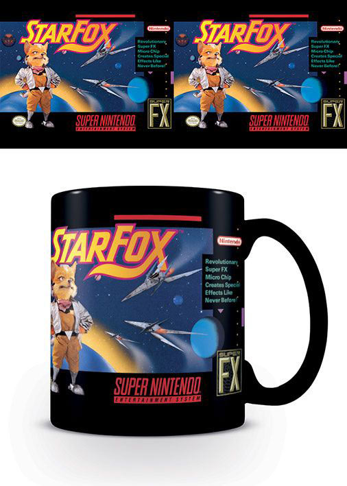 Taza Super Nintendo Star Fox
