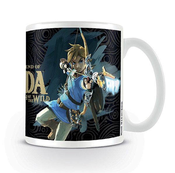 Taza The Legend of Zelda: Breath of the Wild. Portada