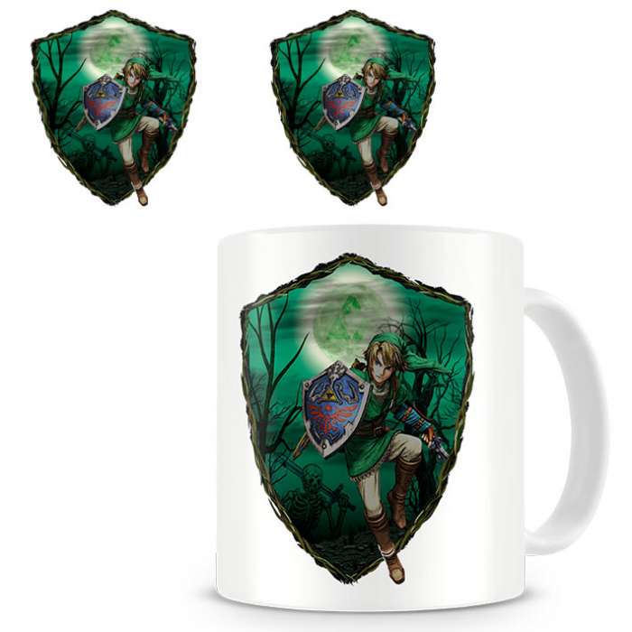 Taza The Legend of Zelda. Link Wood