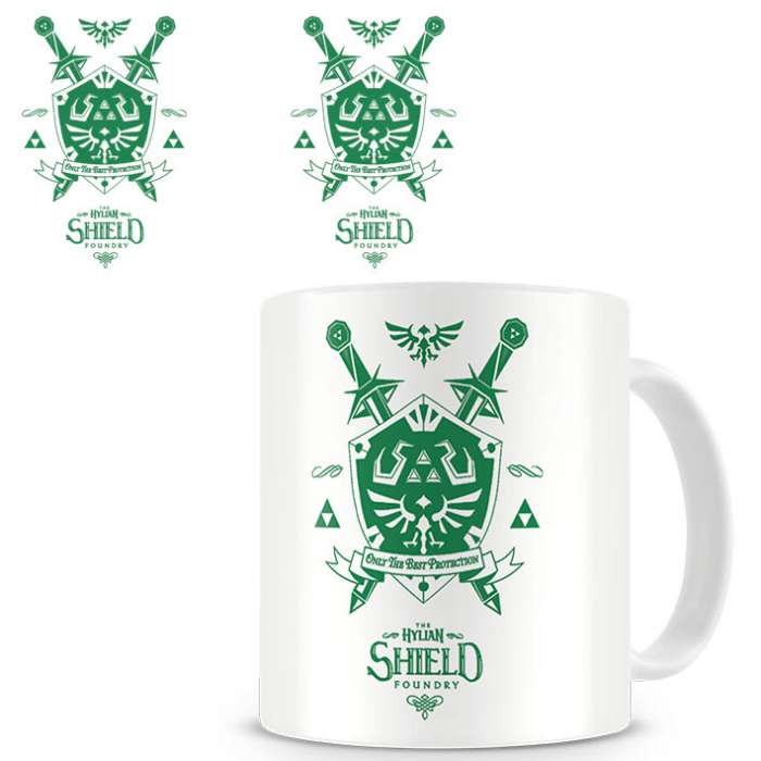 Taza The Legend of Zelda. The Hylian Shield Foundry