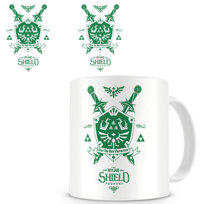Taza The Legend of Zelda. The Hylian Shield Foundry
