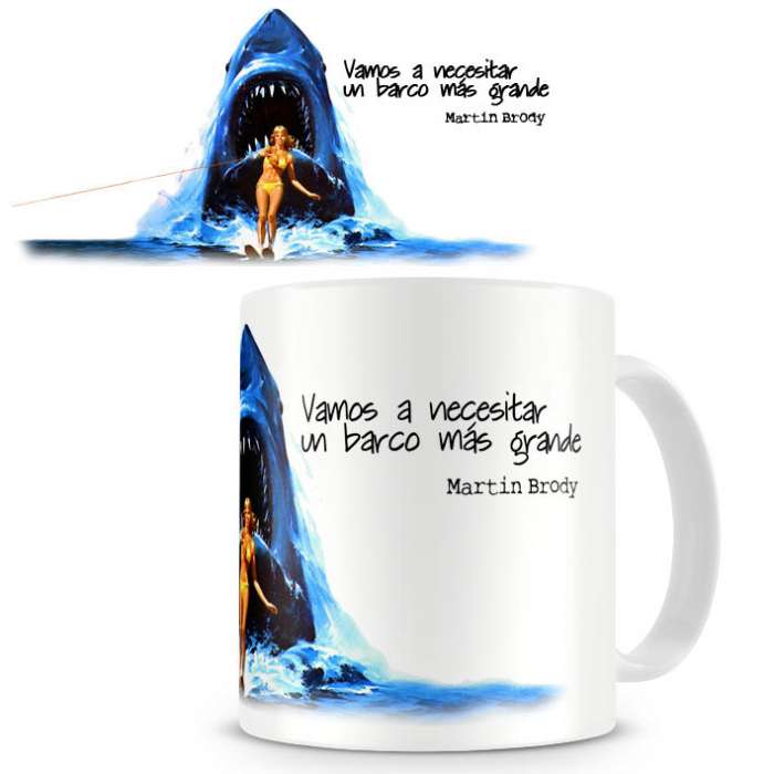 Taza Tiburón. Frases célebres del cine