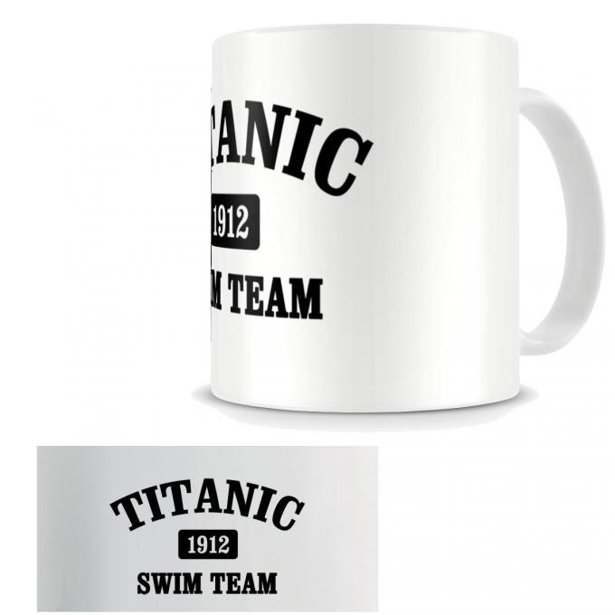 Taza Titanic. Swim Team