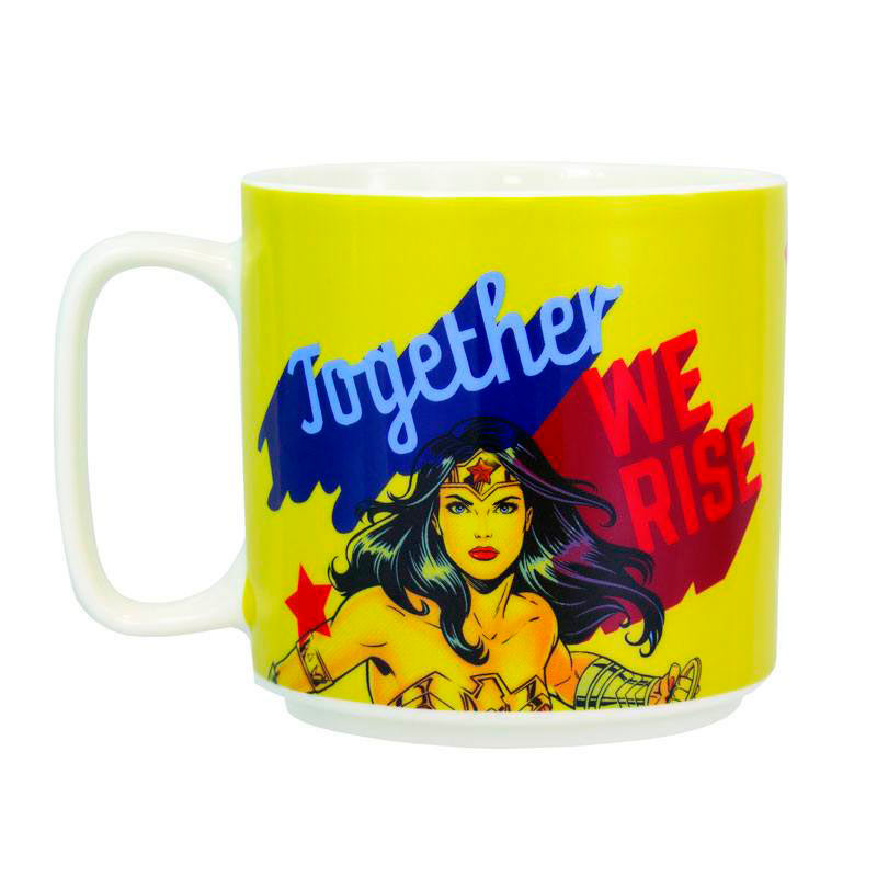 Taza Together We Rise. Wonder Woman