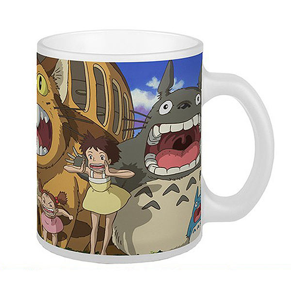 Taza Totoro y Nekobus. Mi Vecino Totoro