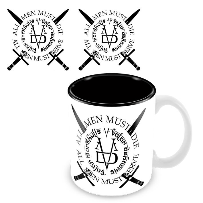 Taza Valar Morghulis. Juego de Tronos