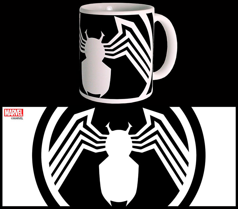 Taza Venom (2018) Logo. Marvel Comics