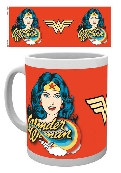 Taza Wonder Woman cara. DC Cómics. Gaya Entertainment
