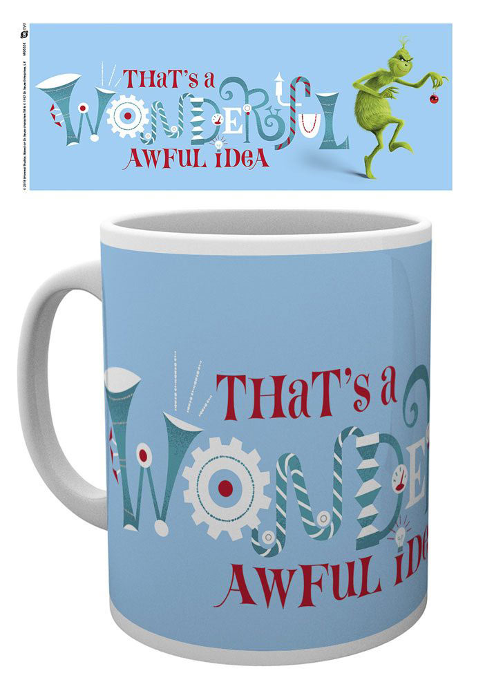 Taza Wonderful. El Grinch 2018