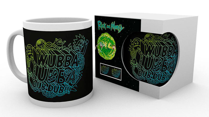 Taza Wubba Lubba Dub-Dub. Rick y Morty. Edición exclusiva