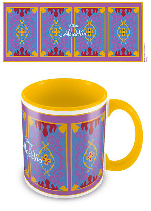 Taza alfombra mágica Aladdín. Disney