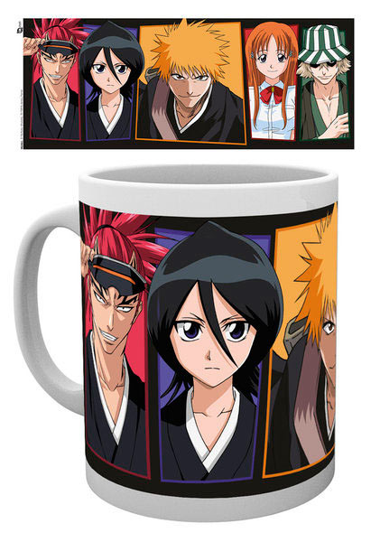Taza caras personajes. Bleach