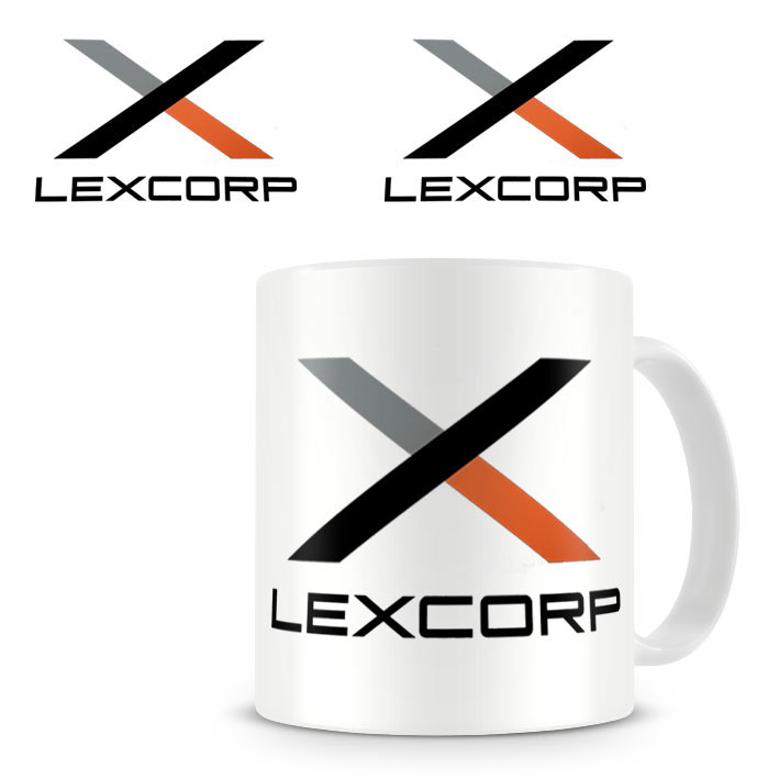 Taza compañía Lexcorp. Batman v Superman: el Amanecer de la Justicia