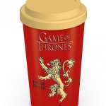 Taza de viaje Casa Lannister. Juego de Tronos