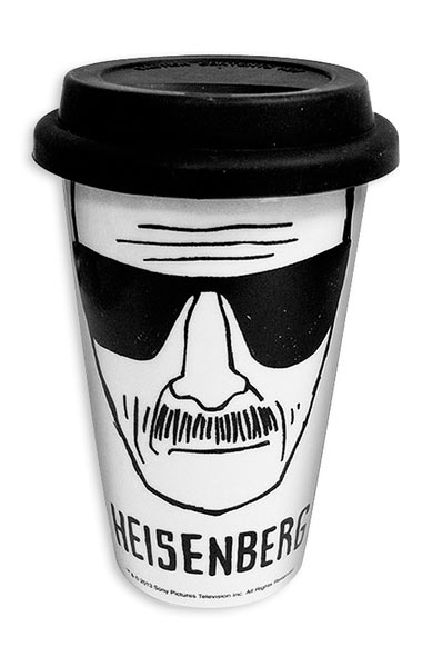 Taza de viaje Heisenberg. Breaking Bad