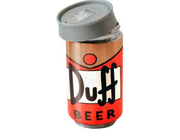 Taza de viaje Los Simpson. Duff Beer