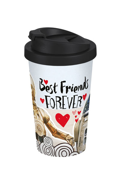 Taza de viaje Star Wars. R2-D2 y C3PO Friends