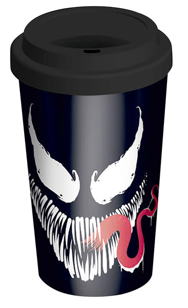 Taza de viaje Venom. Marvel Comics