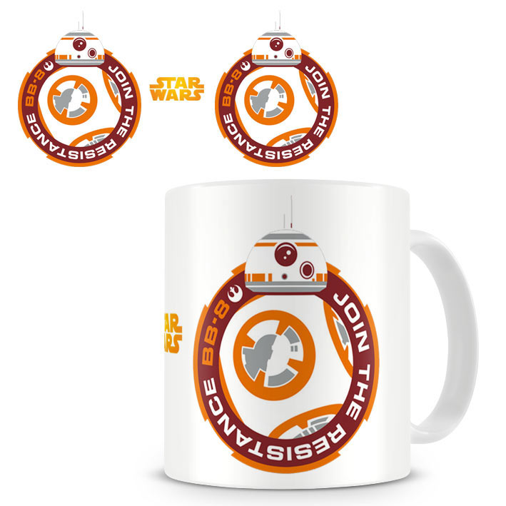 Taza droide BB-8. Modelo 2. Star Wars Episodio VII