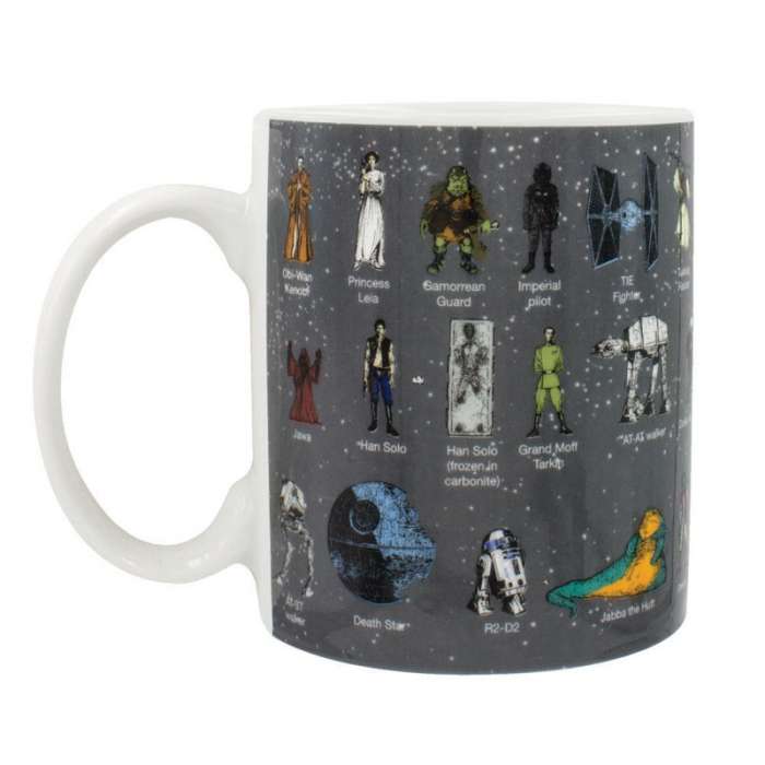 Taza glosario Star Wars