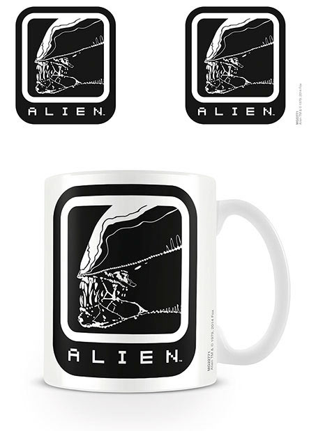 Taza logo Alien