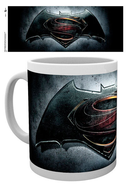 Taza logo Batman v Superman: el Amanecer de la Justicia. Modelo 2. Gaya Entertainment