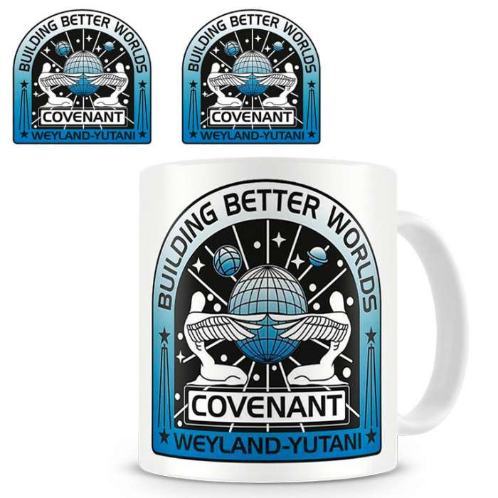 Taza logo Covenant. Alien