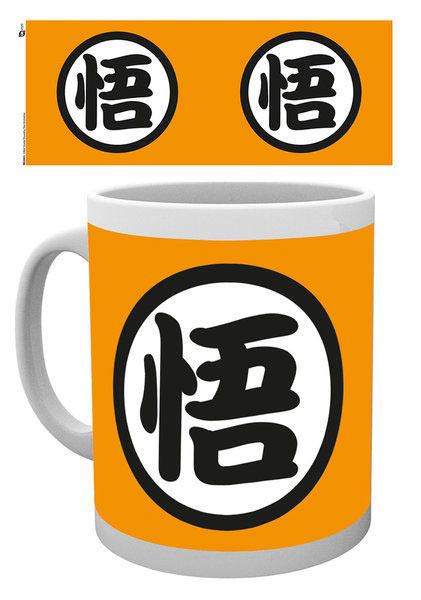 Taza logo Kanji. Dragon Ball Z