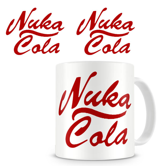 Taza logo Nuka Cola. Fallout