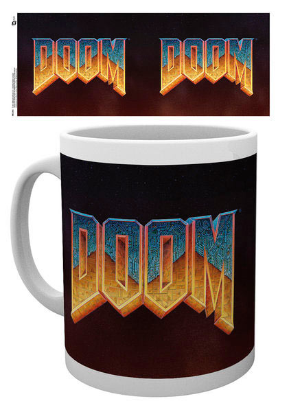 Taza logo clásico Doom. Gaya Entertainment